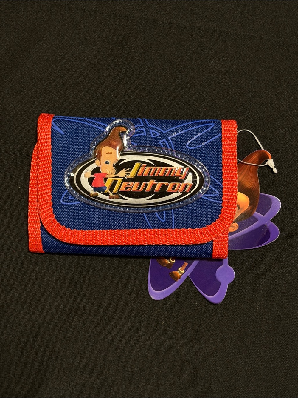 Vintage Jimmy Neutron Trifold Wallet